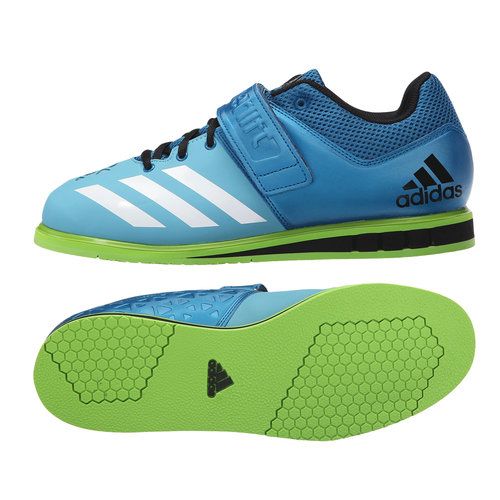 Adidas Powerlift 3 súlyemelő cipő (kék-zöld)