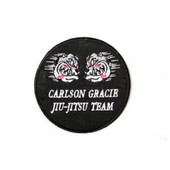 Carlson Gracie Jiu Jitsu Team kör alakú kicsi felvarró