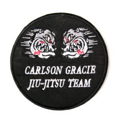 Carlson Gracie Jiu Jitsu Team kör alakú nagy felvarró