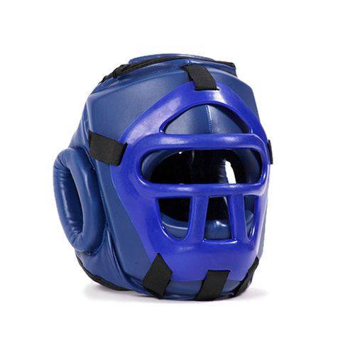 360Gears - Fejvédő rácsos arcvédővel - Kék