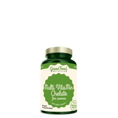 GREENFOOD NUTRITION - MULTI VITAMIN CHELATE FOR WOMEN - 60 KAPSZULA