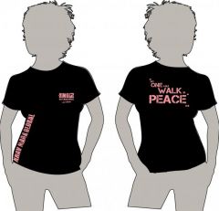 Krav Maga női póló - So one may walk in peace - új design