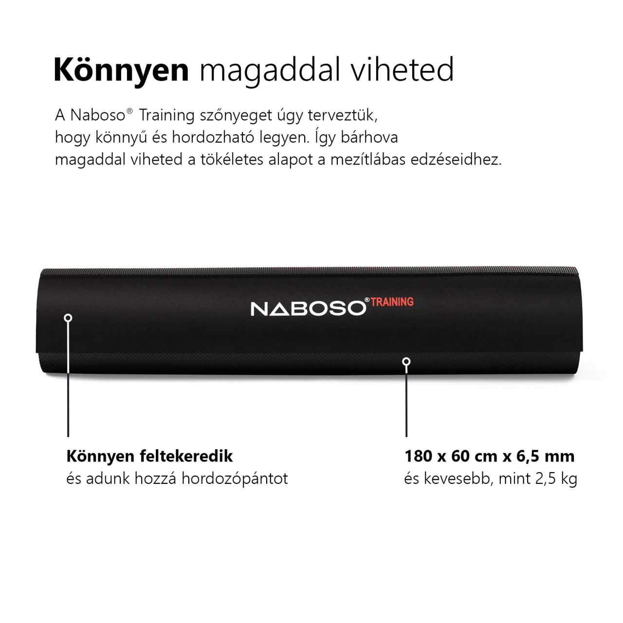NABOSO Training edző szőnyeg + NABOSO Sensory Stick csomag