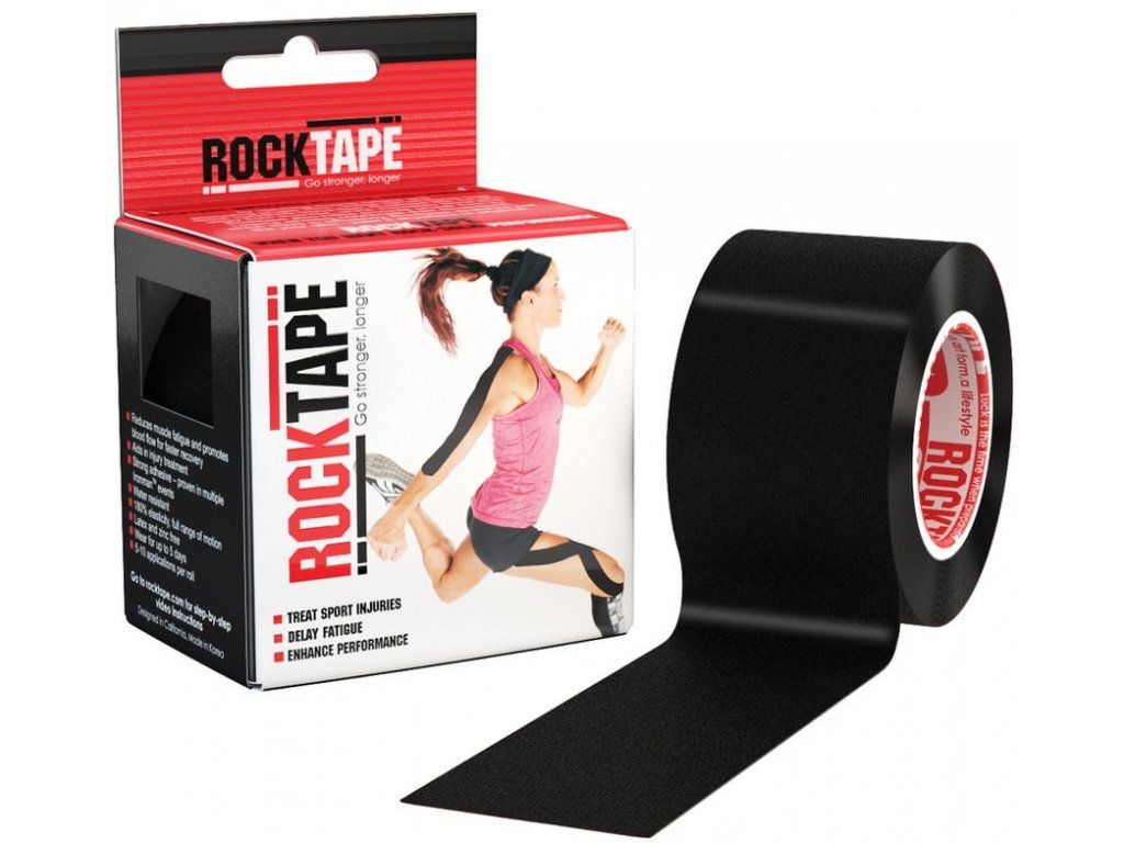 RockTape - Classic (5cm x 5m) - H2O - Black