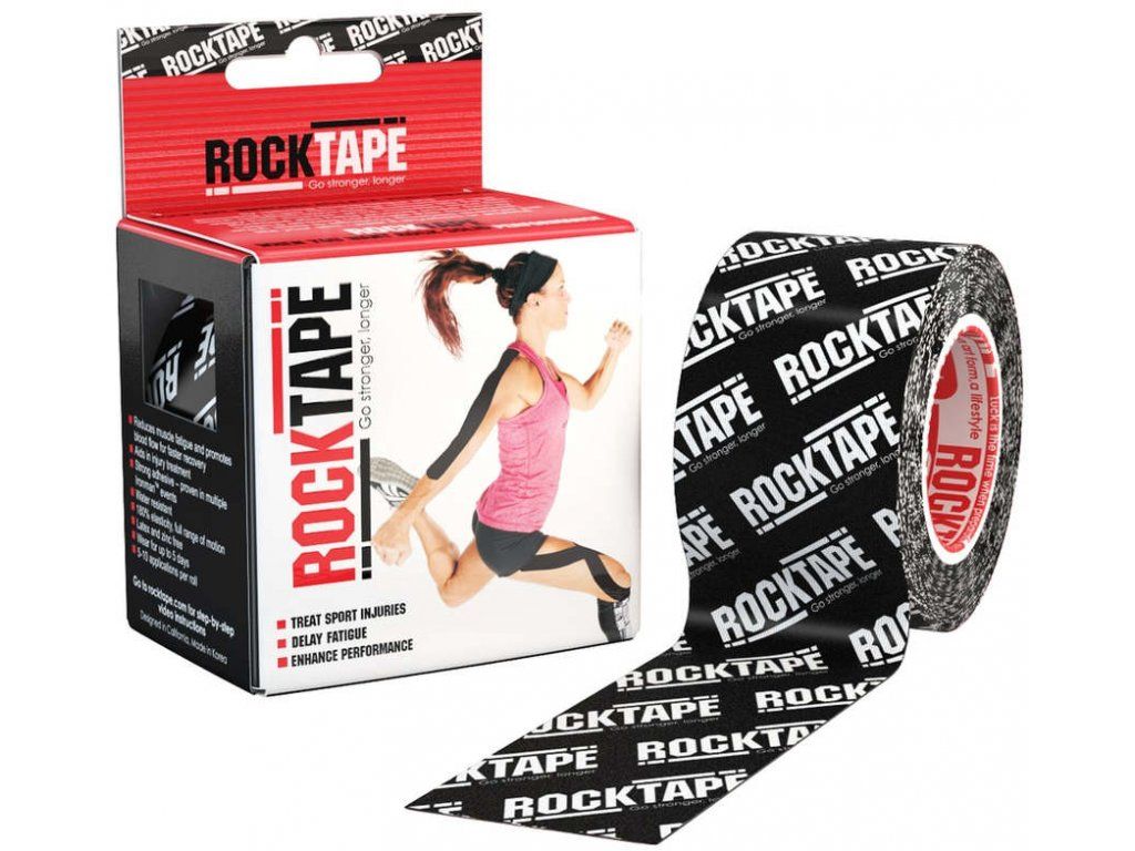 RockTape - Classic (5cm x 5m) - H2O - Black logo