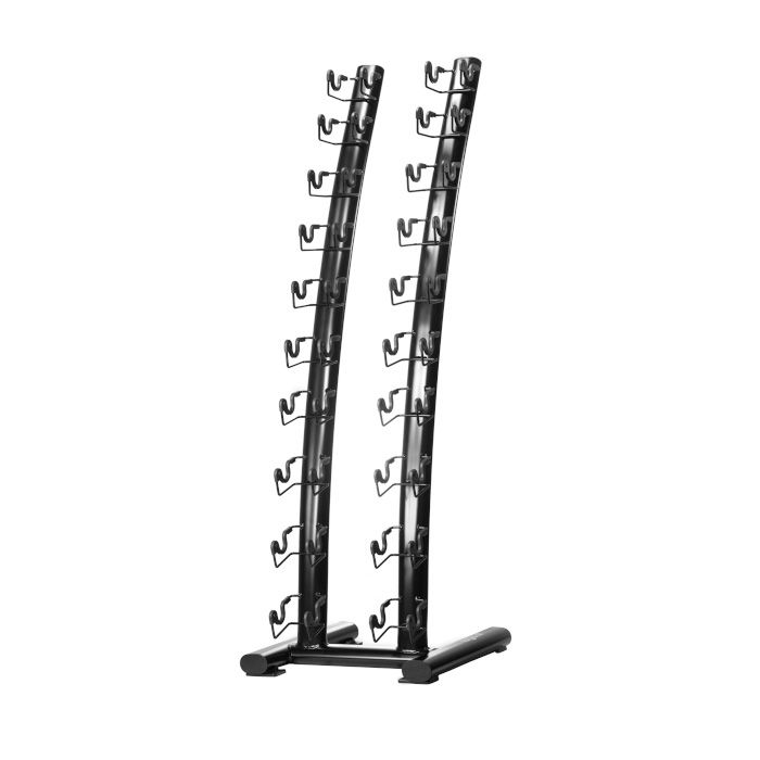 Tiguar Chrome/PU dumbbell rack - Kézisúlyzó állvány 1-10 kg