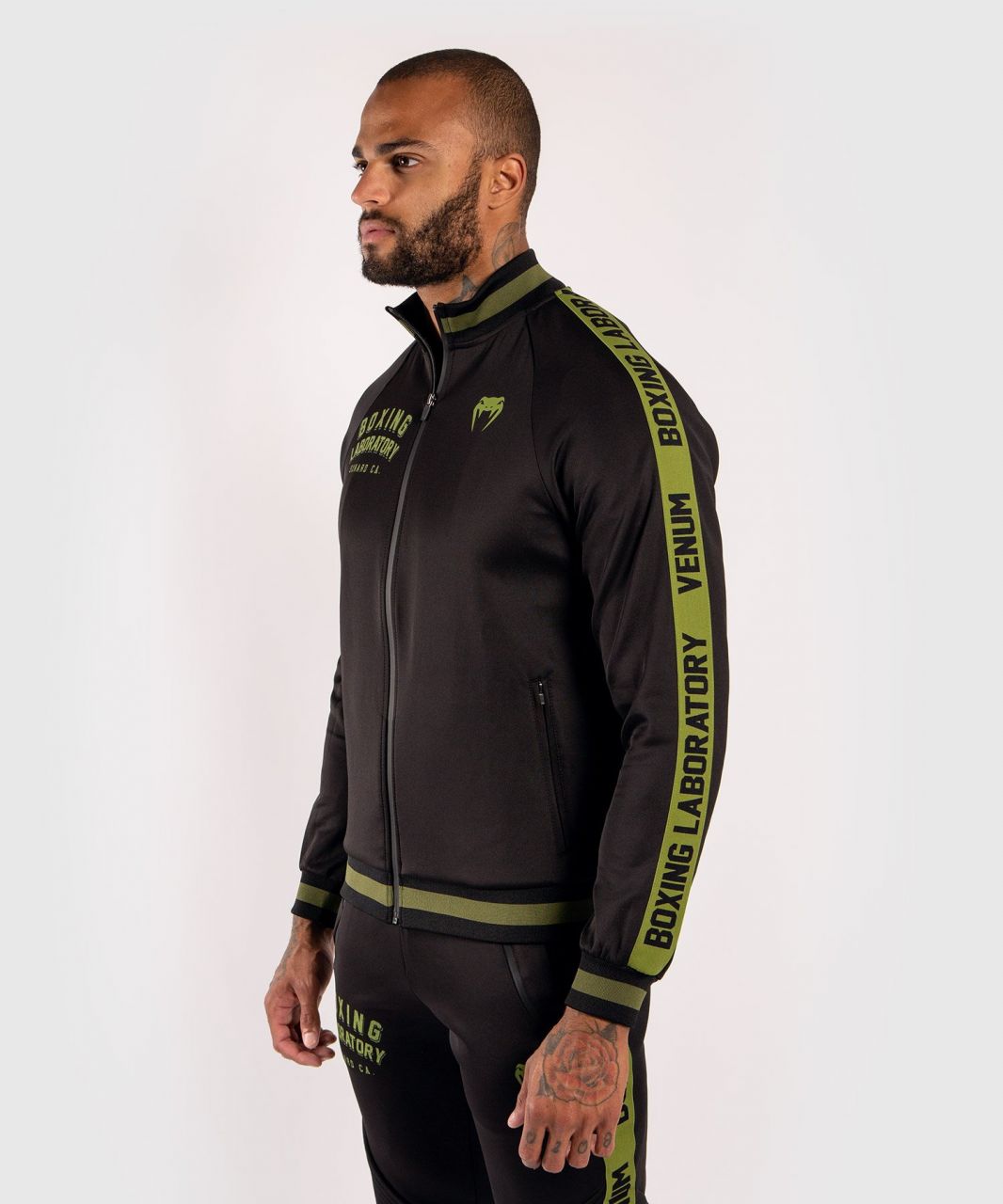 Venum Boxing Lab track jacket - fekete/zöld