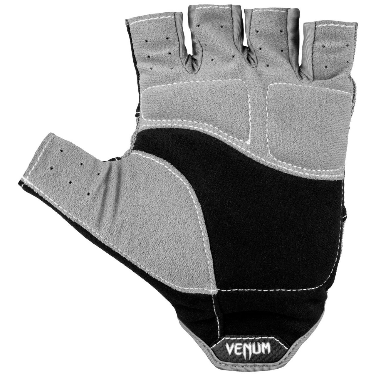 Venum Hyperlift training gloves - súlyemelő kesztyű fekete/szürke