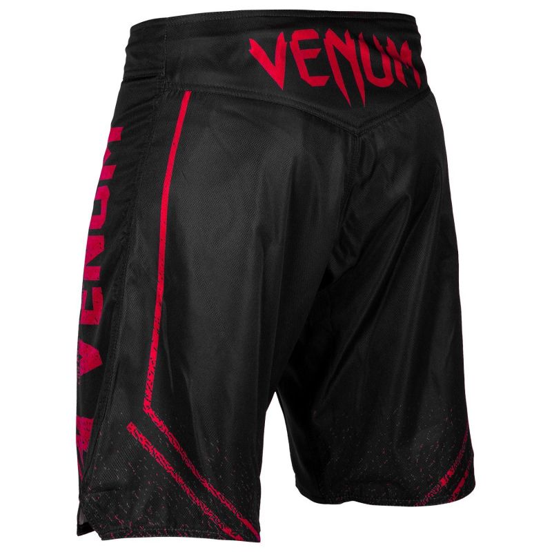 Venum Signature Fightshort - fekete/piros