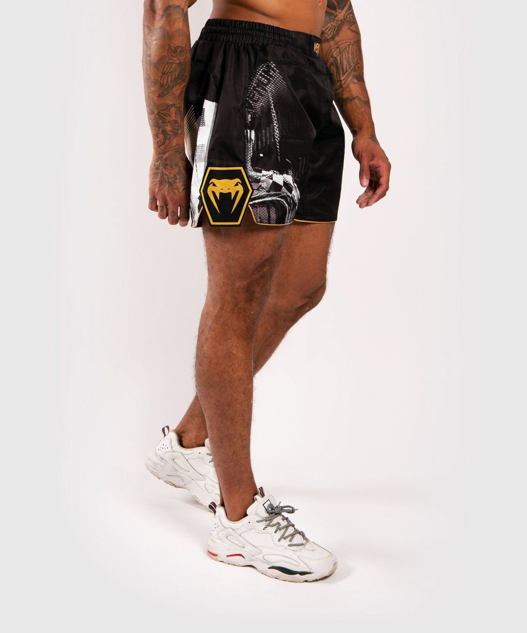 Venum Skull Fightshort - fekete