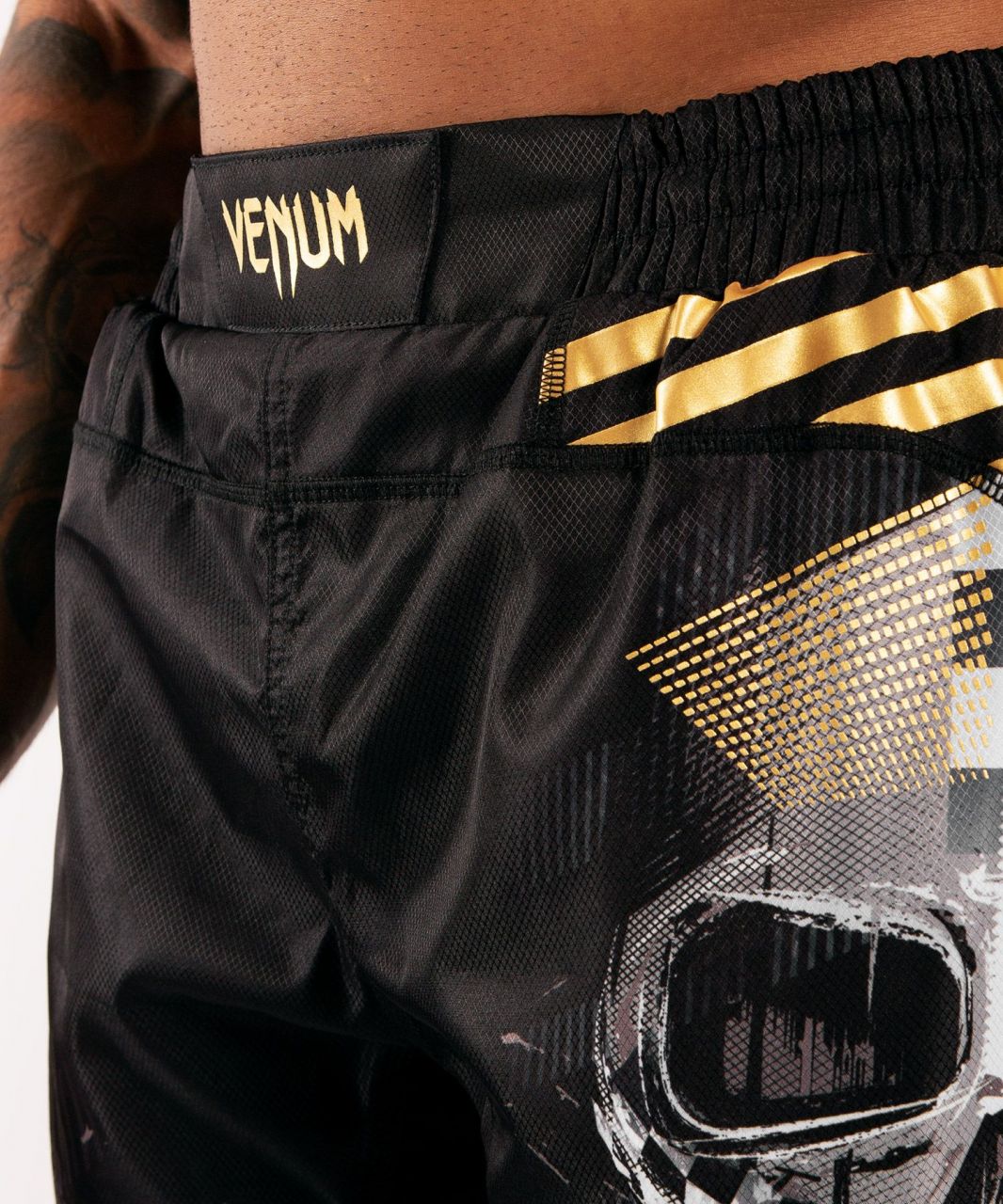 Venum Skull Fightshort - fekete