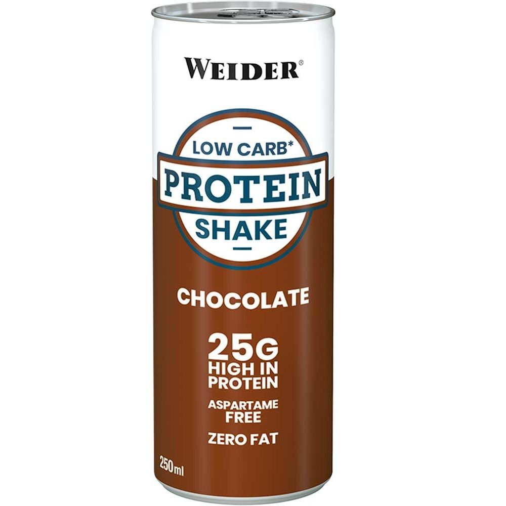 Weider Low Carb Protein Shake 250 ml fehérje ital (24db/zsugor) - csokoládé