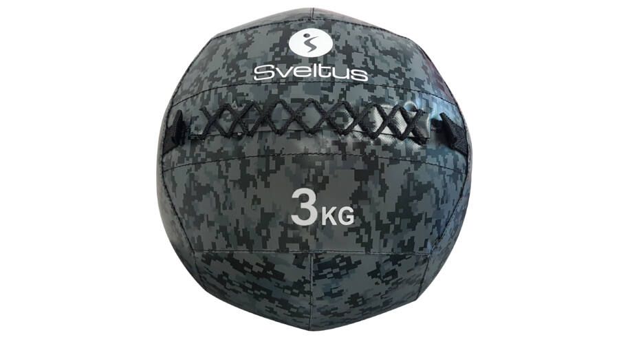 Sveltus wallball medicine premium - varrott medicinlabda - 3kg