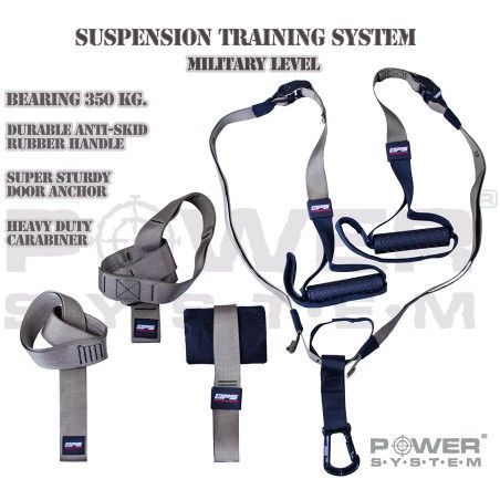 Power System - Suspension Training System Khaki - Felfüggesztéses edzőheveder khaki