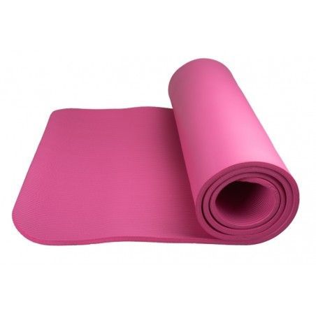 Power System - Fitness Yoga Mat Plus - Fitnesz és jógaszőnyeg - 180x60x1cm - pink