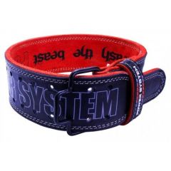 Power System - Belt Power Beast Red - Erőemelő öv piros