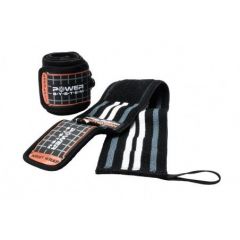 Power System - Wrist Wraps Grey - Fitness csuklóbandázs szürke