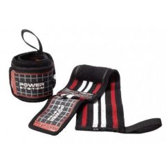 Power System - Wrist Wraps Red - Fitness csuklóbandázs piros