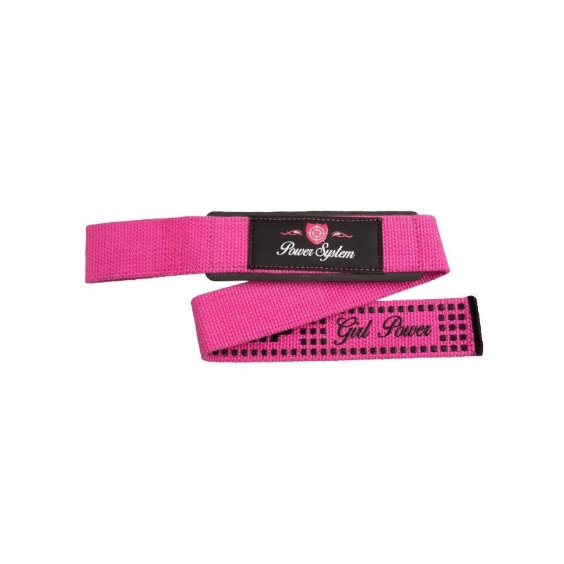 Power System - Lifting Straps G Power Pink - Fitness edzőheveder pink