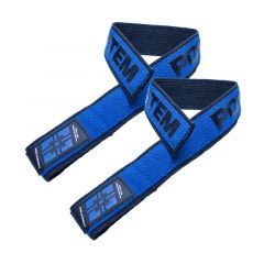 Power System - Lifting Straps Duplex Black/Blue - Fitness edzőheveder fekete/kék