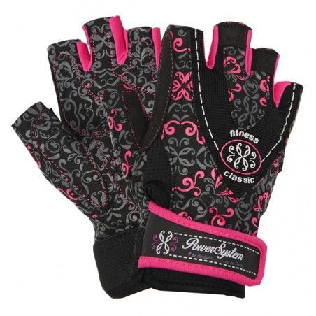 Power System - Gloves Classy Pink - Női edzőkesztyű pink