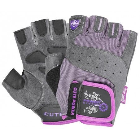 Power System - Gloves Cute Power Pink - Női fitnesz kesztyű pink