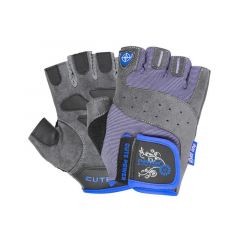 Power System - Gloves Cute Power Blue - Női fitnesz kesztyű kék