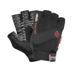 Power System - Gloves Ultra Grip Black - Fitnesz kesztyű fekete