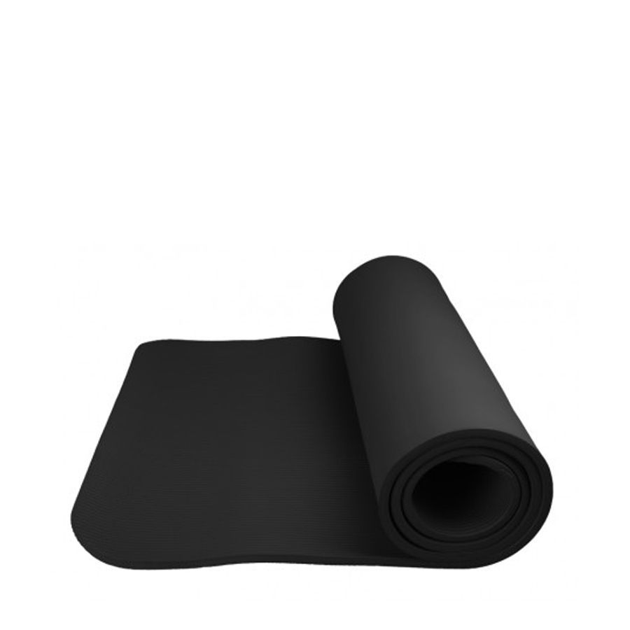 Power System - Fitness Yoga Mat Plus - Fitnesz és jógaszőnyeg 180x61x1cm - fekete