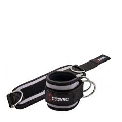 Power System - Premium ankle straps gym guy - Fekete-zöld tépőzáras bokapánt/csuklópánt