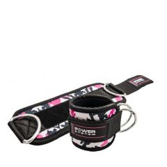 Power System - Premium Ankle Straps Camo - Fekete-pink tépőzáras bokapánt
