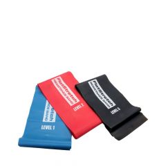 Power System - Flat Stretch Resistance Band Set-  Gumiszalag szett, 3 db 150x15cm