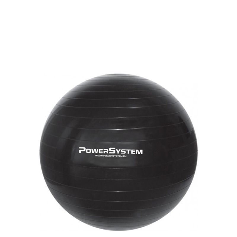 Power System - Fitball - Gimnasztikai labda - 65cm, fekete