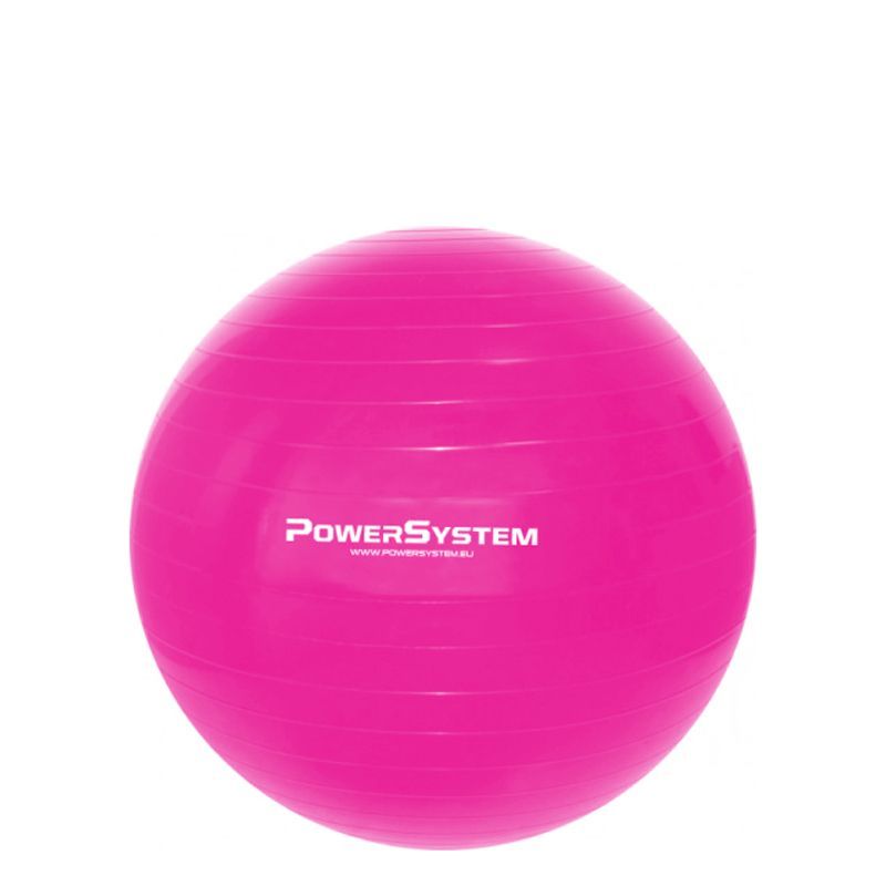 Power System - Fitball - Gimnasztikai labda - 75cm, pink