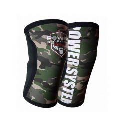 Power System - Crossfit Knee Sleeves - 5mm - Kompressziós térdvédő, terepmintás