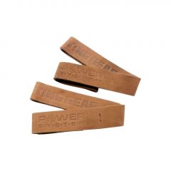 Power System - Leather Lifting Straps - Bőr felhúzó heveder - 69cm