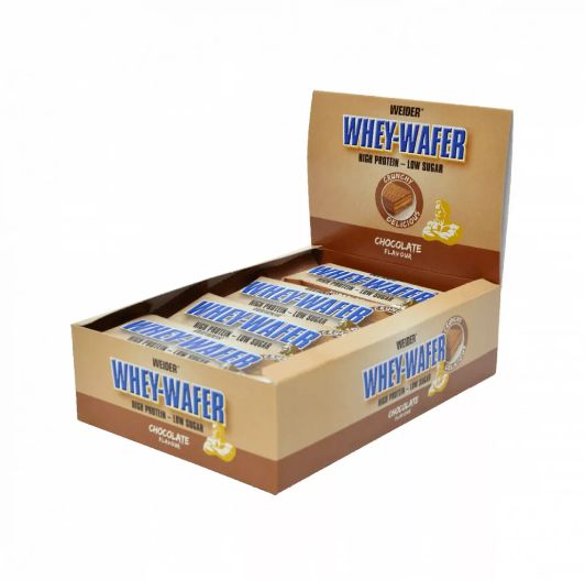 Weider 32% Whey-Wafer Bar 35 g fehérje szelet (12db/doboz) - csokoládé