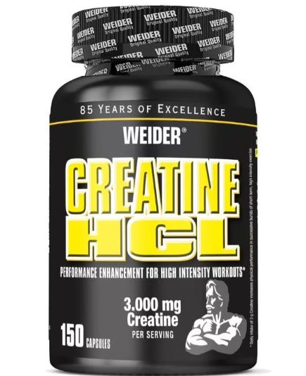 Weider Creatine HCL - kreatin - 150 kapszula 