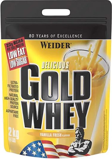 Weider Gold Whey 2kg fehérjepor - Vanília 