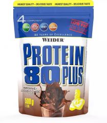 Weider Protein 80 Plus 500g fehérjepor - Kakaóspiskóta