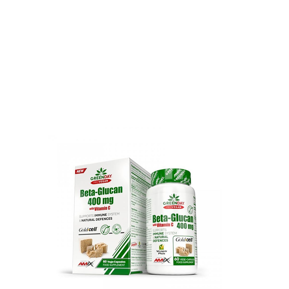Amix - Greenday Pro-Vegan - Betaglucan 400 mg - 60 kapszula
