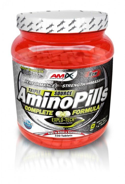 Amix - Amino Pills - Triple Source Amino Complex - 330 tabletta