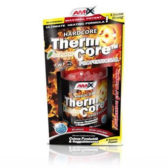 Amix - Hardcore Thermo Core Professional - Thermocore Agressive Fat Burner - 90 kapszula