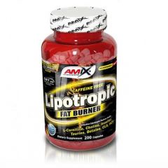 Amix - Lipotropic Fat Burner - Caffeine Free - 200 kapszula