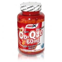 Amix - Co-Q10 60mg - Highly Absorbable - 100 kapszula