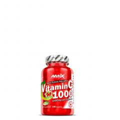 Amix - Vitamin C 1000 With Rose Hip Extract - 100 kapszula