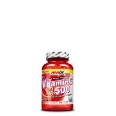 Amix - Vitamin C 500 With Rose Hip Extract - 100 + 25 kapszula