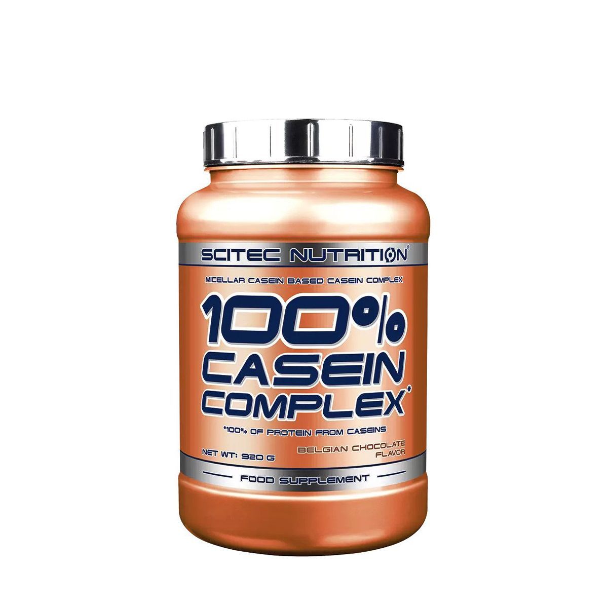 Scitec Nutrition - 100% Casein Complex - Micellar Casein Based Casein Complex - 920g (hg)