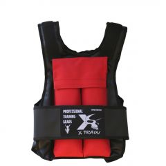 Xtrain Professional Training - Pro Weighted Vest Massive Edition - Súlymellény - 10kg - Piros/fekete
