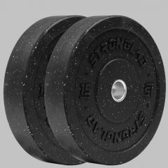 Stronglab - Heavy Duty Crosstraining Rubber Bumpler Plate Pair - Ledobható súlytárcsa párban - 2x15kg